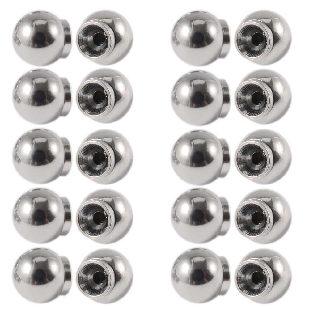 2-10pcs Stainless Steel Earring Backs Studs Base Safety Earrings Stopper  Backstops Ear Plugs for DIY Jewelry Making Accessories