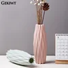 Diamond Pattern Plastic Smooth Vase Plants Basket Nordic Wedding Decorative Dining Durable for Living Room Bedroom Home Decora 4