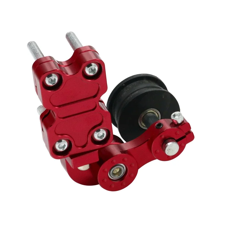 LMoDri Motorcycle CNC Modification Solid Color Chain Tensioner Aluminum Alloy Chain Automatic Adjuster Tensioners