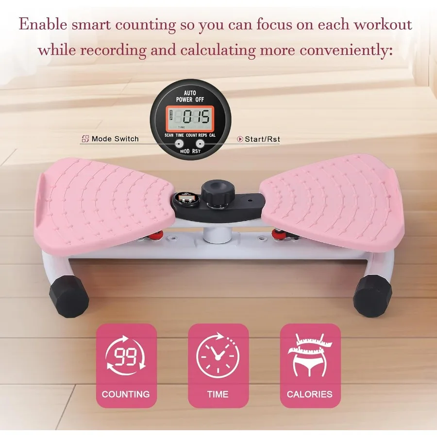 Waist Twister Machine Exercise With Digital Display To Track Time, Reps And Calories Burned, Waist twister machine With Balance