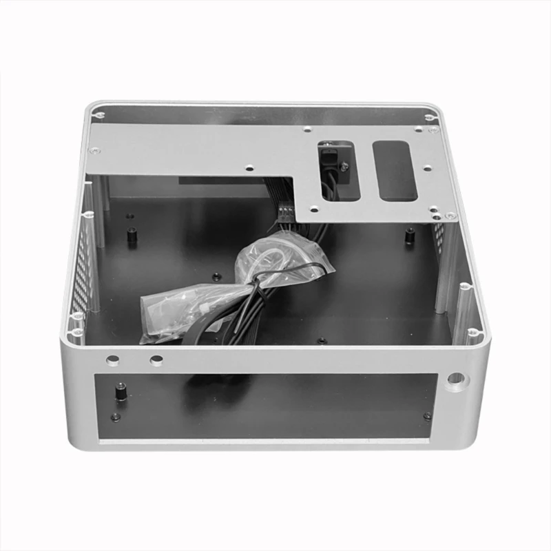TA65 Mini ITX Computer Case Chassis HTPC Host Case USB ITX Enclosure PC Computer Chassis Desktop Box Easy to Install