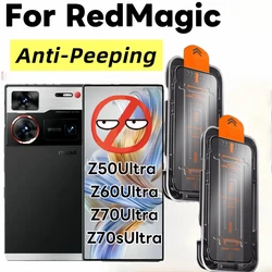 Premium Privacy Tempered Glass Screen Protector, 2 - Pack for ZTE nubia Z50 Ultra (M - AP - 2PCS-)