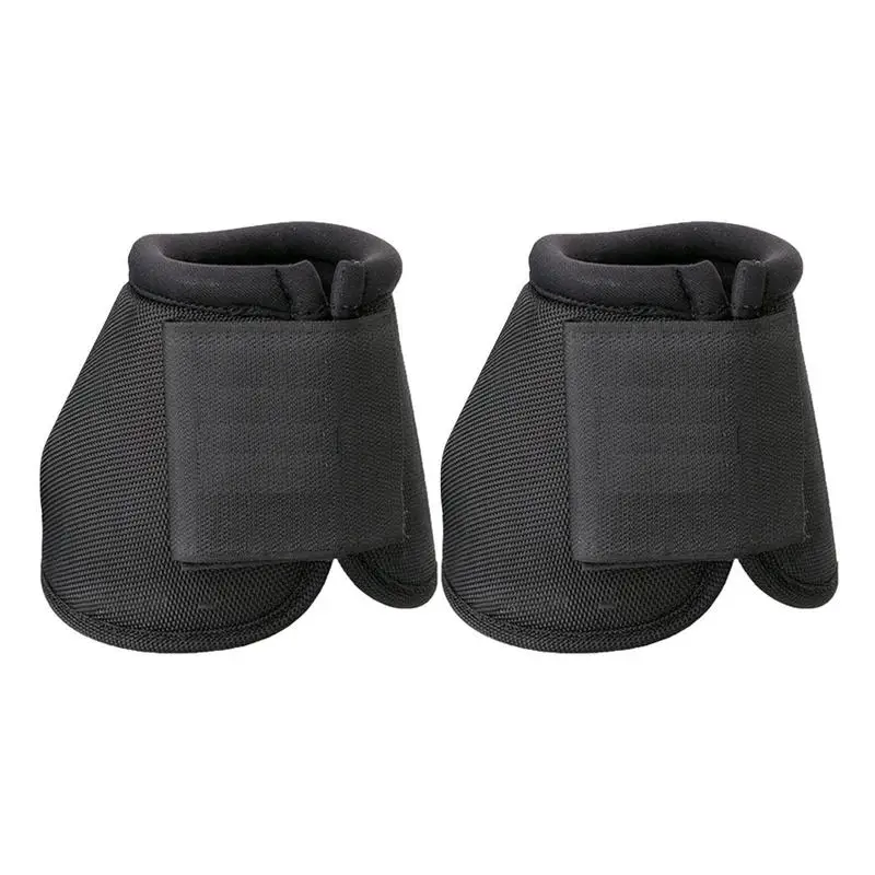 

Ботинки для конского типа, 2 шт., ботинки-колокольчики для максимальной защиты, ботинки-колокольчики из ткани Оксфорд для максимальной защиты колена, ботинки для конского сапога