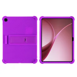 Durable Silicone Corner Cover for 12.1 Tablet - Shockproof Kids Protector Shell (PURPLE)