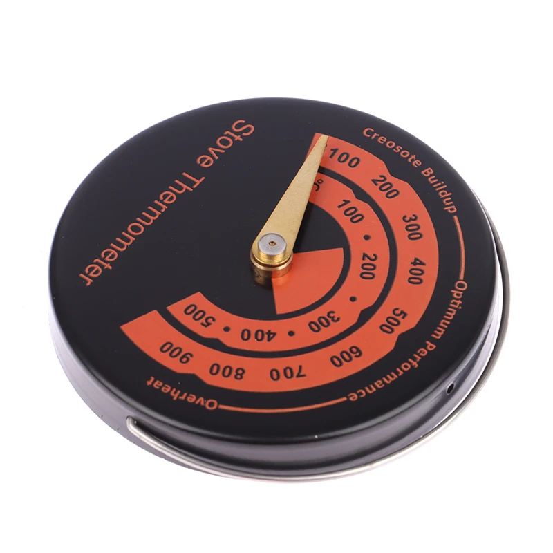 

Fireplace Hot Termometer Magnetic Wood Stove Heater Thermometer Home Stove Fan Pipe Barbecue Monitor Oven Fireplace Accessories