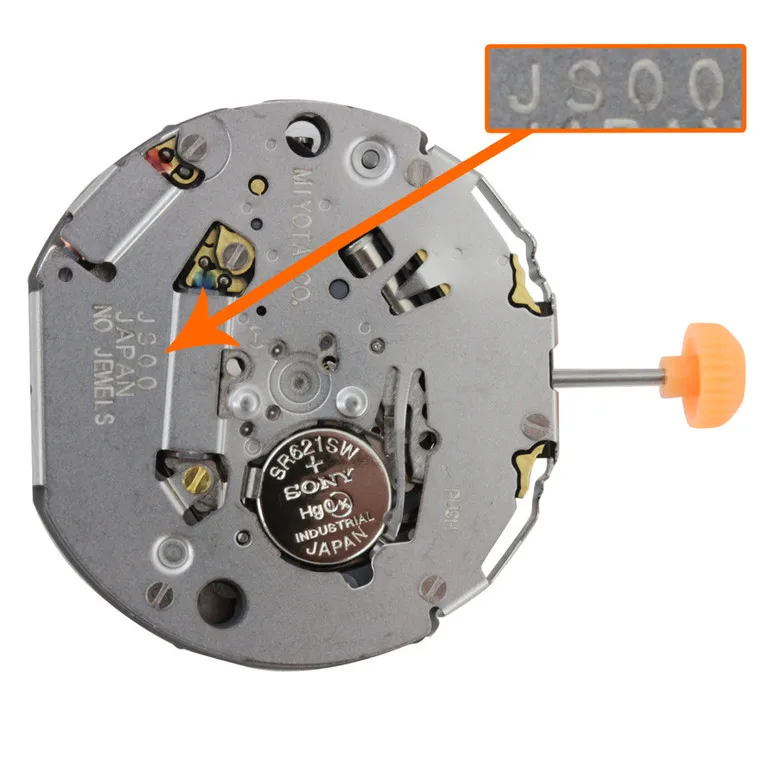 

JS00 Small Second Chronograph｜Movements Chrono 30min/sec, 24 hour Size 12 1/2’’’ Height 4.18mm Accuracy ±20 sec per month Batt
