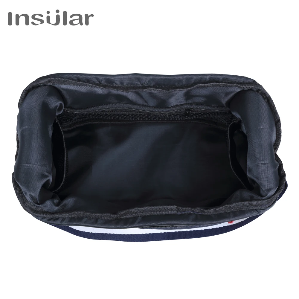 Insular Baby Stroller Organizer Bag Mummy Diaper Bag Hook Baby Carriage Hanging Storage Bag Folding Travel Nappy Bags 5