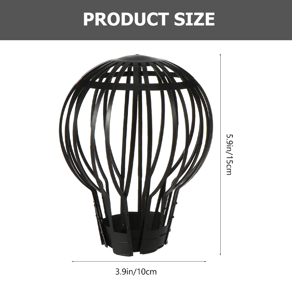 8 Pcs Drain Grill Downspout Rooftop Filter Caps Anti-block Drainer Covers Leakproof Plastic Drainage Strainer
