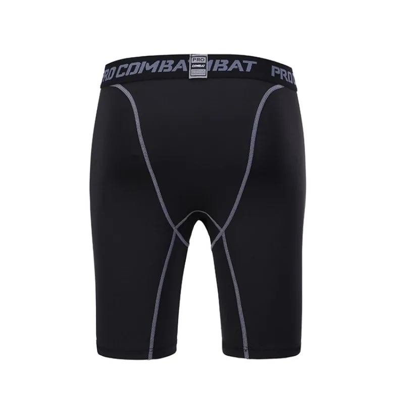Sports shorts quick-drying fitness pants elastic running training five-point pants basketball tights men clothing