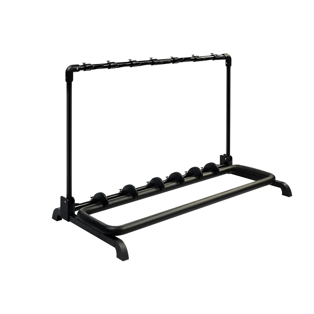 Guitar Stand GUITTO GGS-11 Universal Folding Holds Up To 7 Guitars