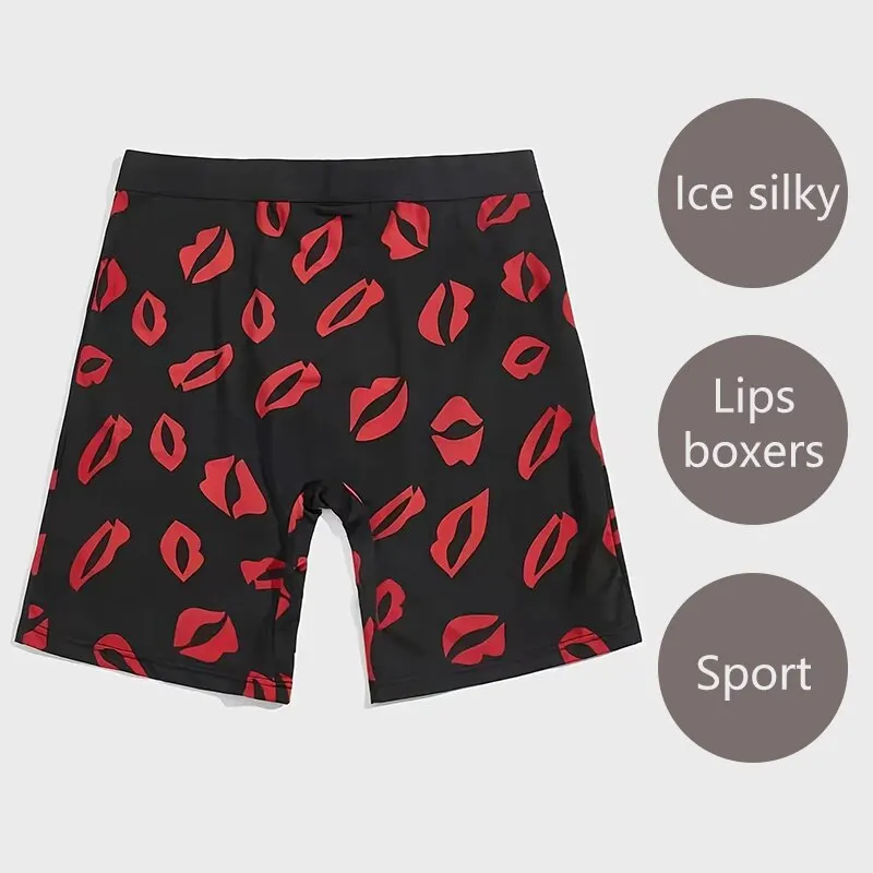 Men Boxer Shorts Underpants Underwear Black 2XL 3XL 4XL Fashion