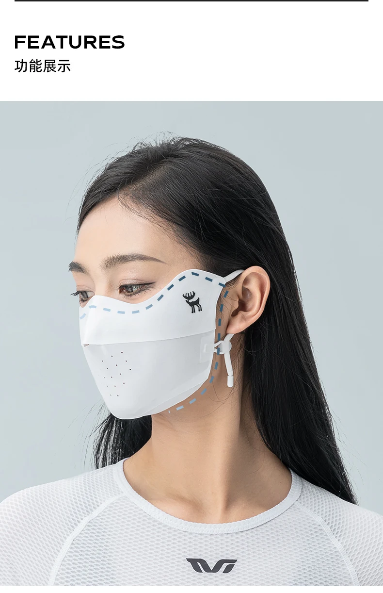 Mask texture close-up