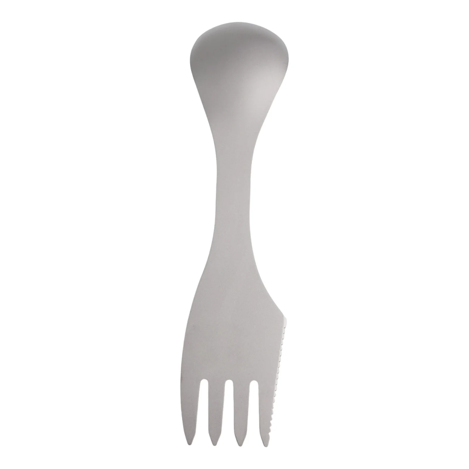 Camping Spork Cutter Edge Fork Lightweight Mesh Bag Outdoor Picnic Portable Practical Spoon Functional Versatile