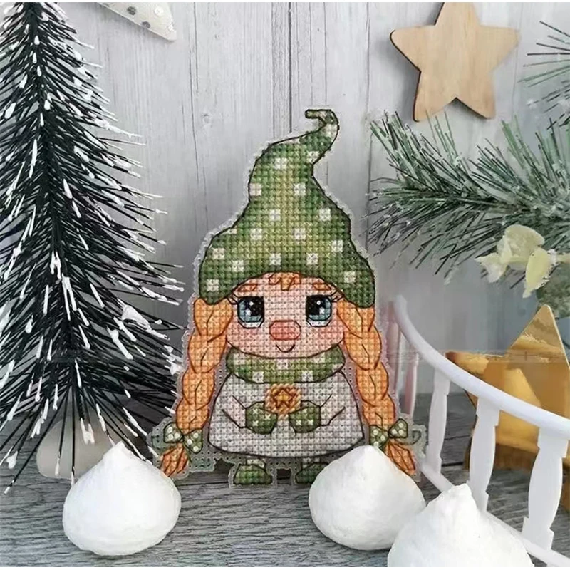 Adorable Hedgehogs with Coffee DIY Cross Stitch Kit