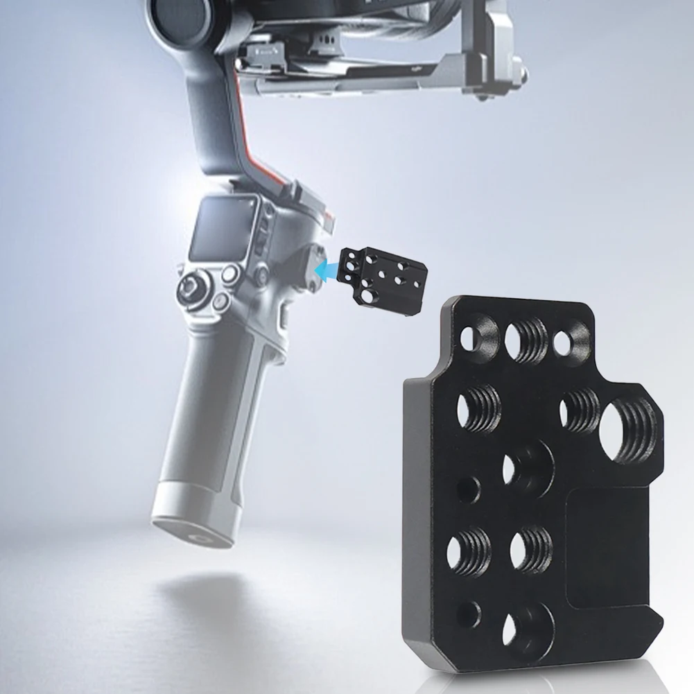 Expansion Adapter Board Metal Monitor Mount Holder Plate Camera Gimbal Bracket for DJI Ronin RS3/RS2/RSC2/SC/S Gimbal Stabilizer