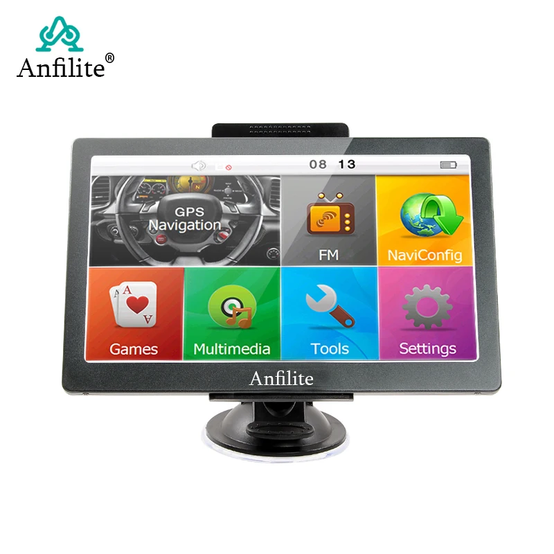 7-дюймовый HD GPS-навигатор для кемпинга автомобиля/грузовика/автомобиля