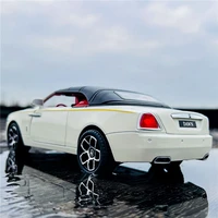 1:24 Rolls Royces Dawn Alloy Luxy Car Model Diecasts Metal Toy Vehicles Car Model Simulation Sound and Light Childrens Toys Gift 2