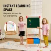 VEVOR Children Magnetic Drawing Board WordPad Baby Color Graffiti Standing Art Easel Educational Drawing Toys Gift for Kids Girl 5