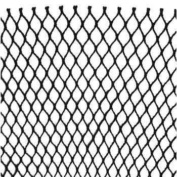 POUI COME DREAM Semi-Finished Knotless Nylon Fishing Net Mesh Size 3MM-20MM Soft Network for Cage BreedingTrawl Fish Net Black