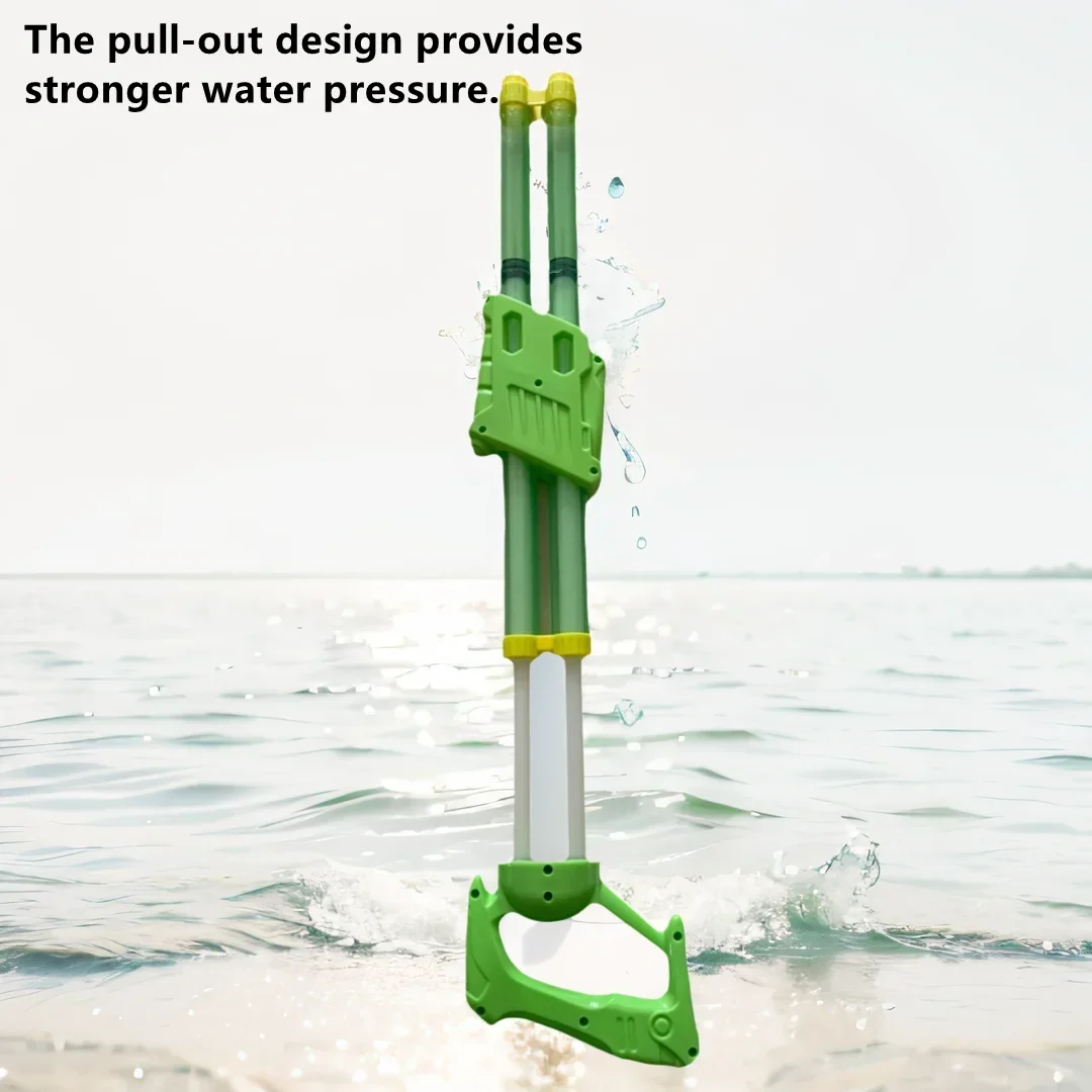 53CM Water Gun Large Size Summer High-pressure Full Pull-out Type Shooting Water Beach Toy For Kids Children Boys Girls Adults 4
