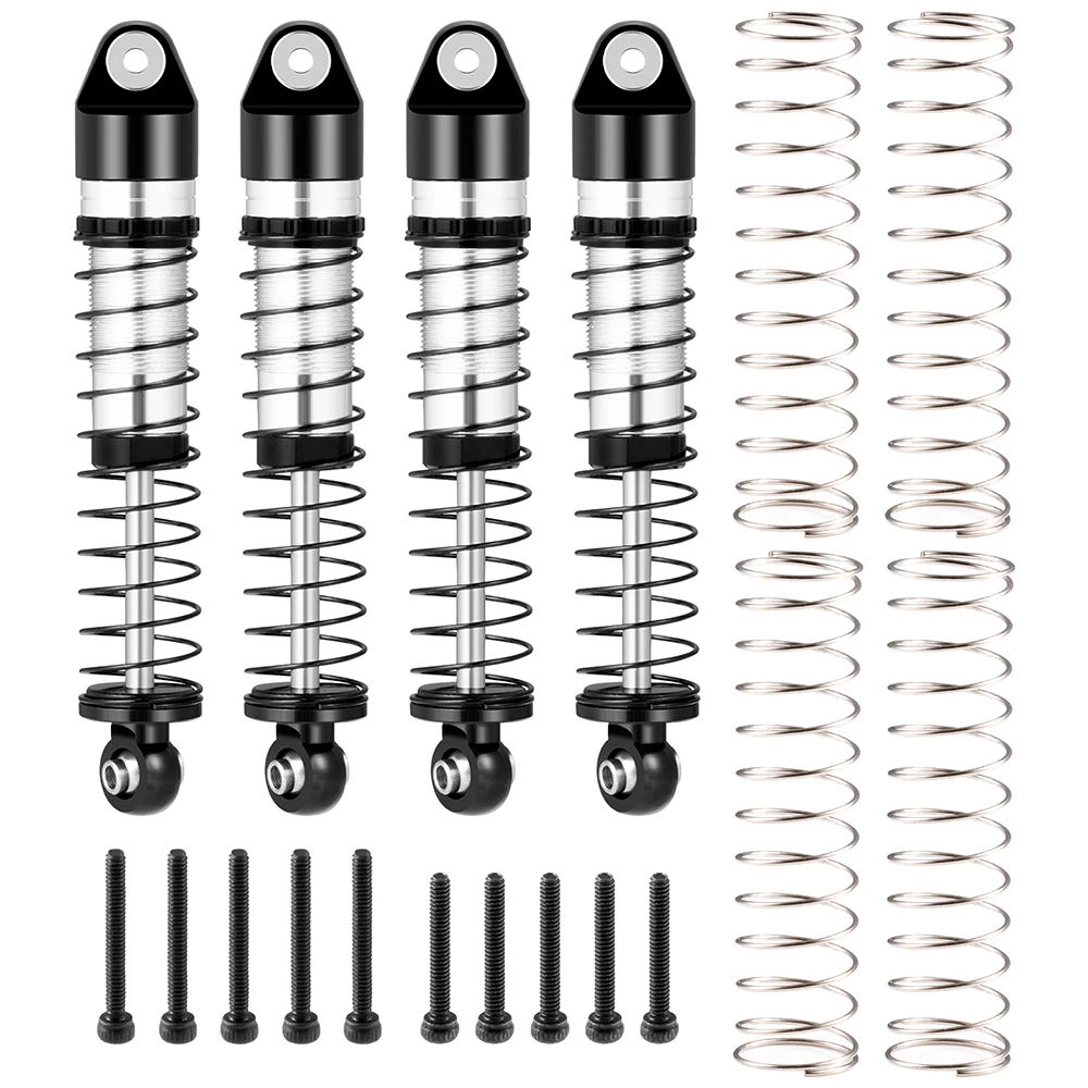 YEAHRUN Premium Aluminum Alloy Shock Absorbers for RC Crawler Car Upgrade