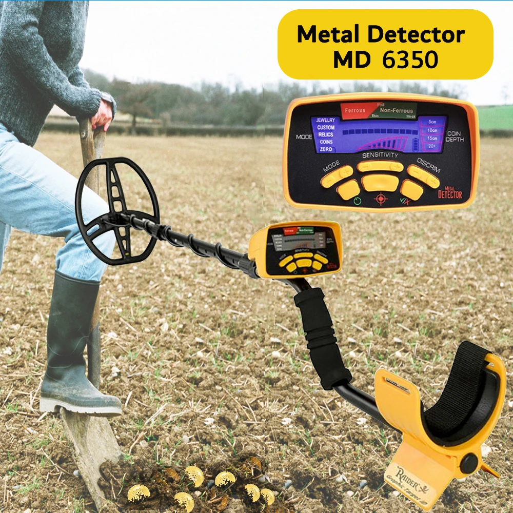 MD-6350 Underground Metal Detector Gold Digger Treasure Hunter MD6350 Professional Detecting Equipment two year warranty rework station