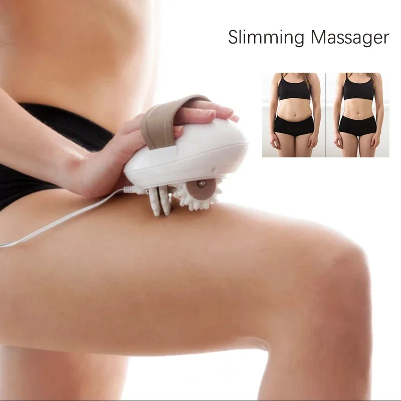 3D elektrische Trommel Körper abnehmen Massage gerät Rolle Anti-Cellulite-Massage gerät Fat burner Maschine Gewichts verlust Werkzeug entlasten Muskeln