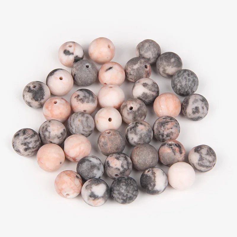 264 Perline In Pietra Naturale E Legno Da 8 Mm Per Gioielli Fai Da Te - Kit Completo Con Accessori, Cordino E Ciondoli, Ideale Per Bracciali E Collane