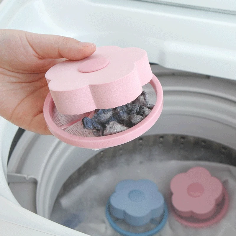 Laundry Pet Hair Catcher Floating Filter Mesh Washing Machine Clothes  Cleaning Ball Reusable Hair Catcher Remover Laundry Tools - AliExpress