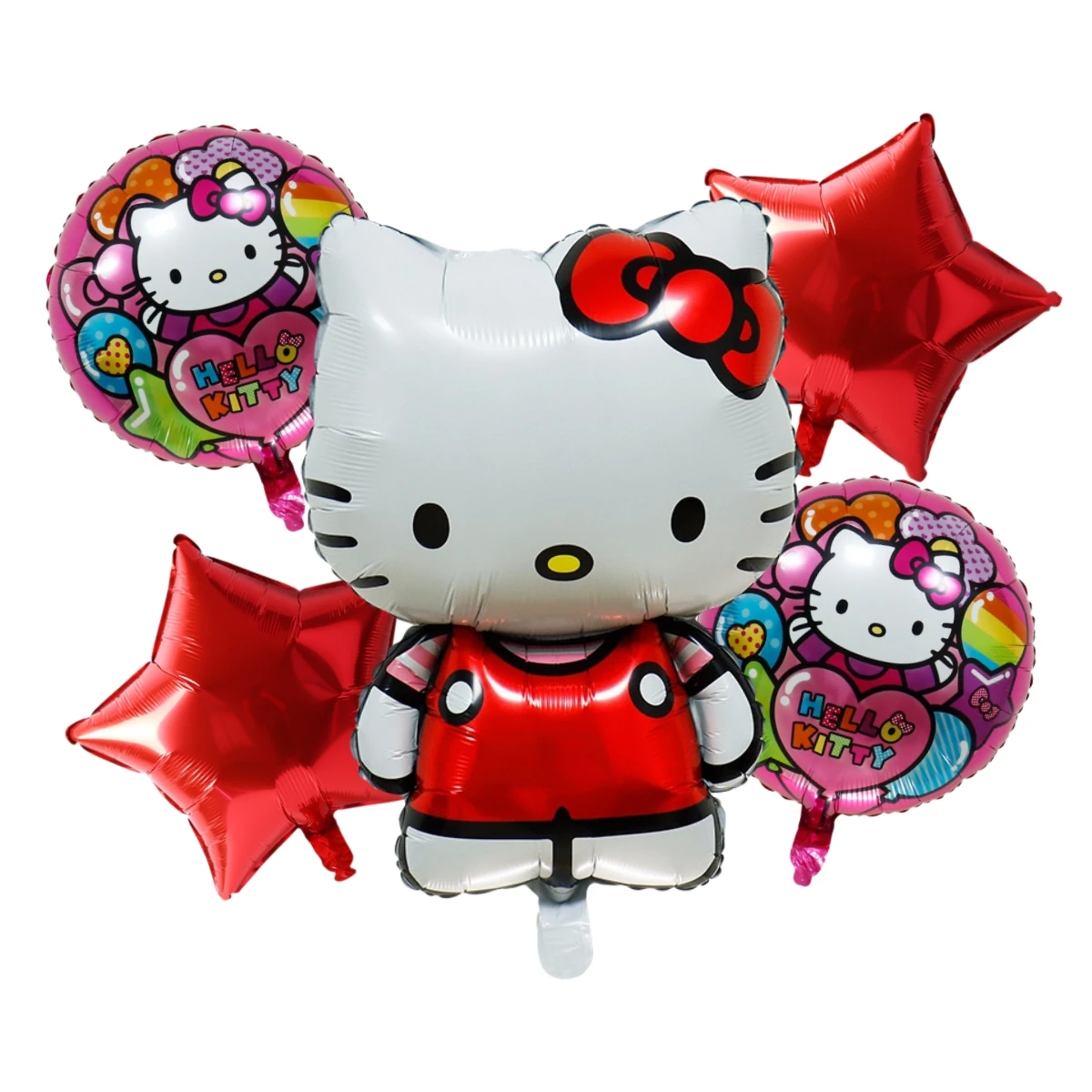 Ballons Anniversaire Hello Kitty,Ensemble de Ballons Hello