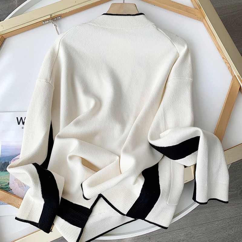 Donegirl 2023 Women Cardigan Button V-Neck Knitted Sweater Cardigans Female Casual Pockets Fashion Ladies Tops cardigans mujer 4