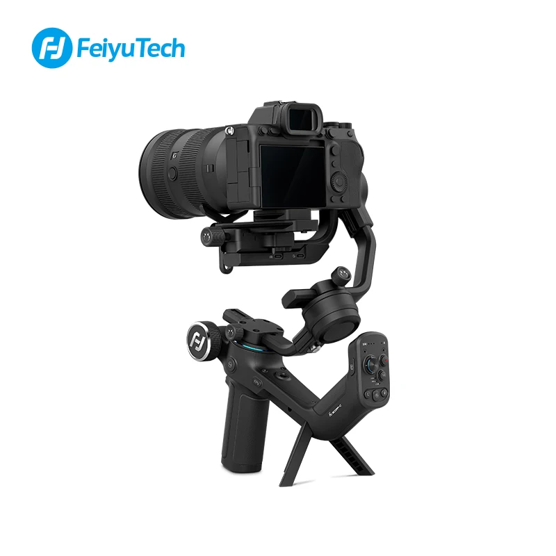 Feiyutech-Feiyu SCORP-Cポータブル3軸ジンバルスタビライザー,DSLR 