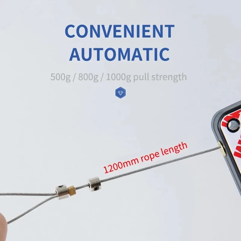 Punch-free Automatic Door Closer For All Doors Hardware 500g-1000g Tension Automatic Sensor Door Closer Furniture Hardware