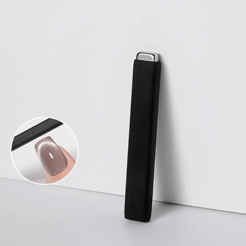 Nail Magnetic Stick With Sleeve Cat Magnet Board For Nail Gel Polish Line Strip Magnetic Effect Art Decal Tool