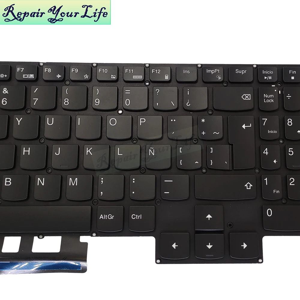 Latin Fra Francês Azerty Rgb Retroiluminado Teclado para Lenovo Legion 517imh05h 5-17imh05 5-17arh05h 5-17ith6 Colorido Backlight Novo - Imagem 2