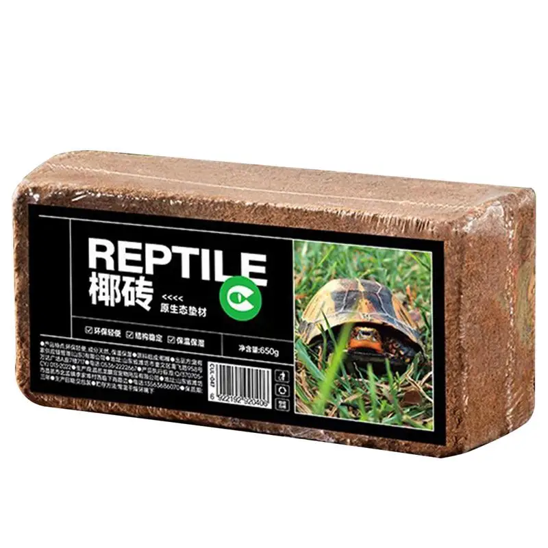 Coco Coir Brick Cocofiber Substrate Reptile Substrate Coconut Bedding Reptiles Coconut Coirpeat