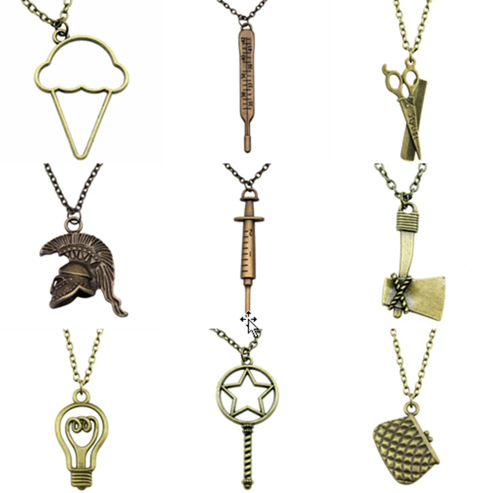 1 Piece Tool Charms Jewelry Necklace For WomenPendant Necklaces