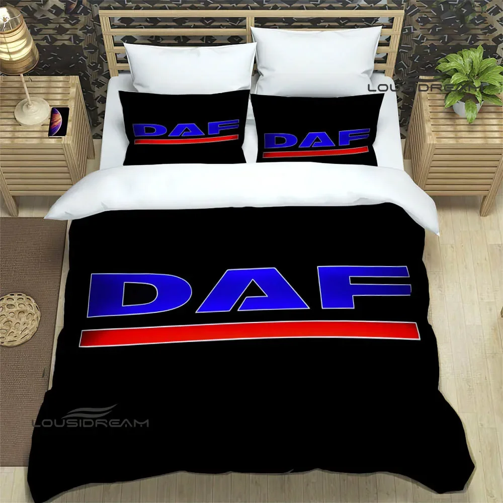 3D DAF truck Retro printed Bedding Sets exquisite bed supplies set duvet cover comforter set bedding set luxury birthday gift 3