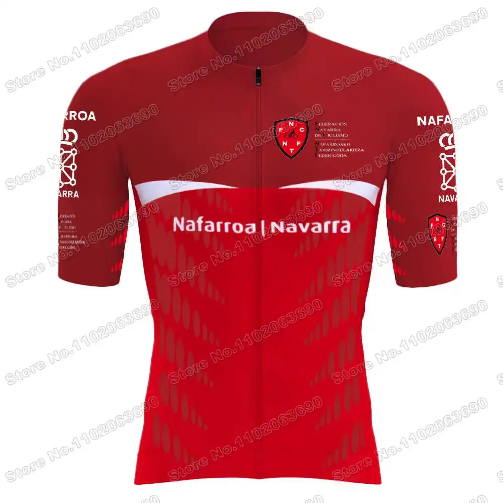 Navarra Cycling Federation Cycling Jersey Set Men Spain Clothing Summer Road Bike Shirts Suit Bicycle Bib Shorts