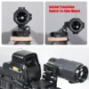 Eotech 558 Holographic Collimator Red Dot Sight G43/G33 3X G45 5X Magnifier Airsoft Equipments Hunting W/20mm Mount& QD Lever 2