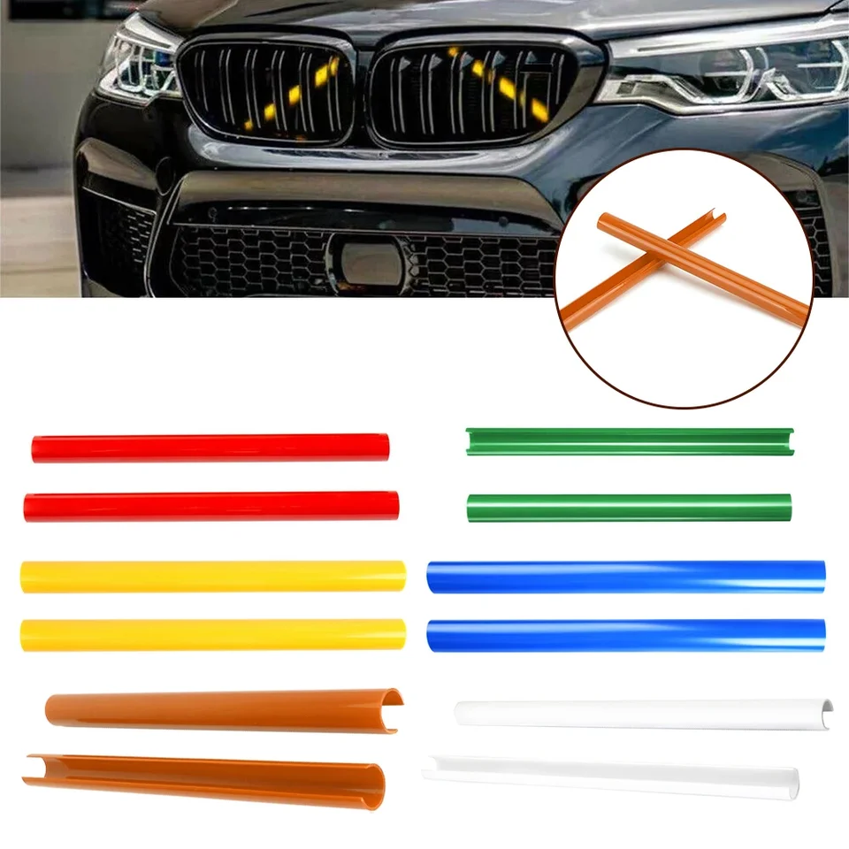 Bandes De Calandre Avant Couleur Pour BMW E60 E65 E66 - Déco Sportive En ABS | Installation Facile Sans Outil - 10