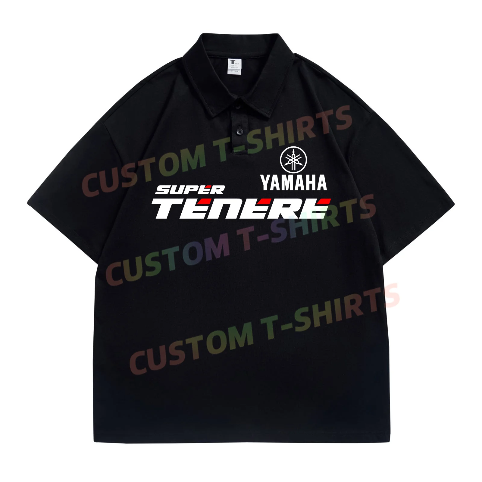 Estate Cotone Yamaha Tenere Super Polo T-Shirt Casual Oversize Per Uomo Hip Hop Traspirante Grafica Streetwear M-5Xl
