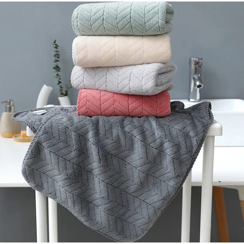 

Coral Velvet Towel, Wheat Ear Adult Thickened Household Quick Dry Cleaning Face Towel 35*75cm