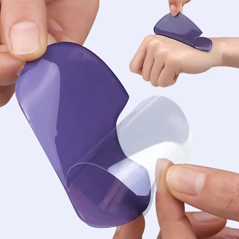 Silicone Gel Forefoot Pads for Women Shoes Non-slip Inserts Self-adhesive Insoles Sandals Anti-Slip Pain Relief Dancer Foot Pad