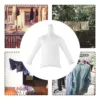 1x Portable Hair Dryer Down Jacket Fast Dryer Bag For Home Travel Business Down Jacket Quick Dry Clothes Bag Pouch -White 6