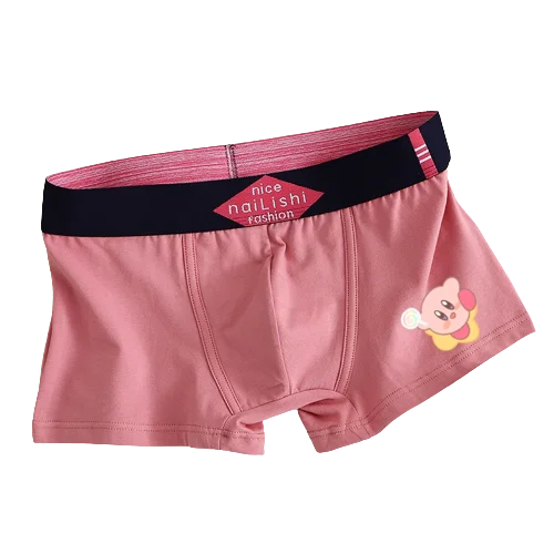 Kawaii Anime Kirby Couple Underwear Sexy Cute Y2K Girls Pink Briefs  Comfortable Boys Panties Cartoon Shorts Clothing Lovers Gift - AliExpress