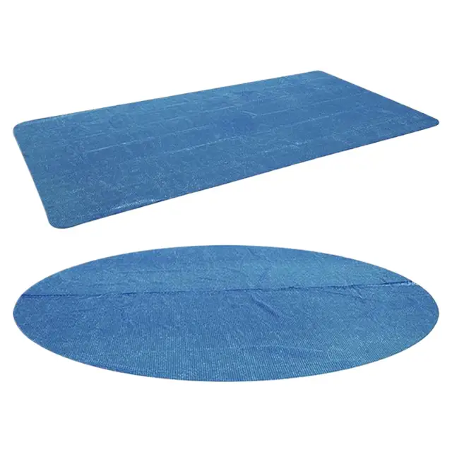 Rectangular Swimming Pool Cover Mat Insulate Safety Heater Waterproof Heat Solar Blanket For Outdoor Summer Sun Spa Warm 5