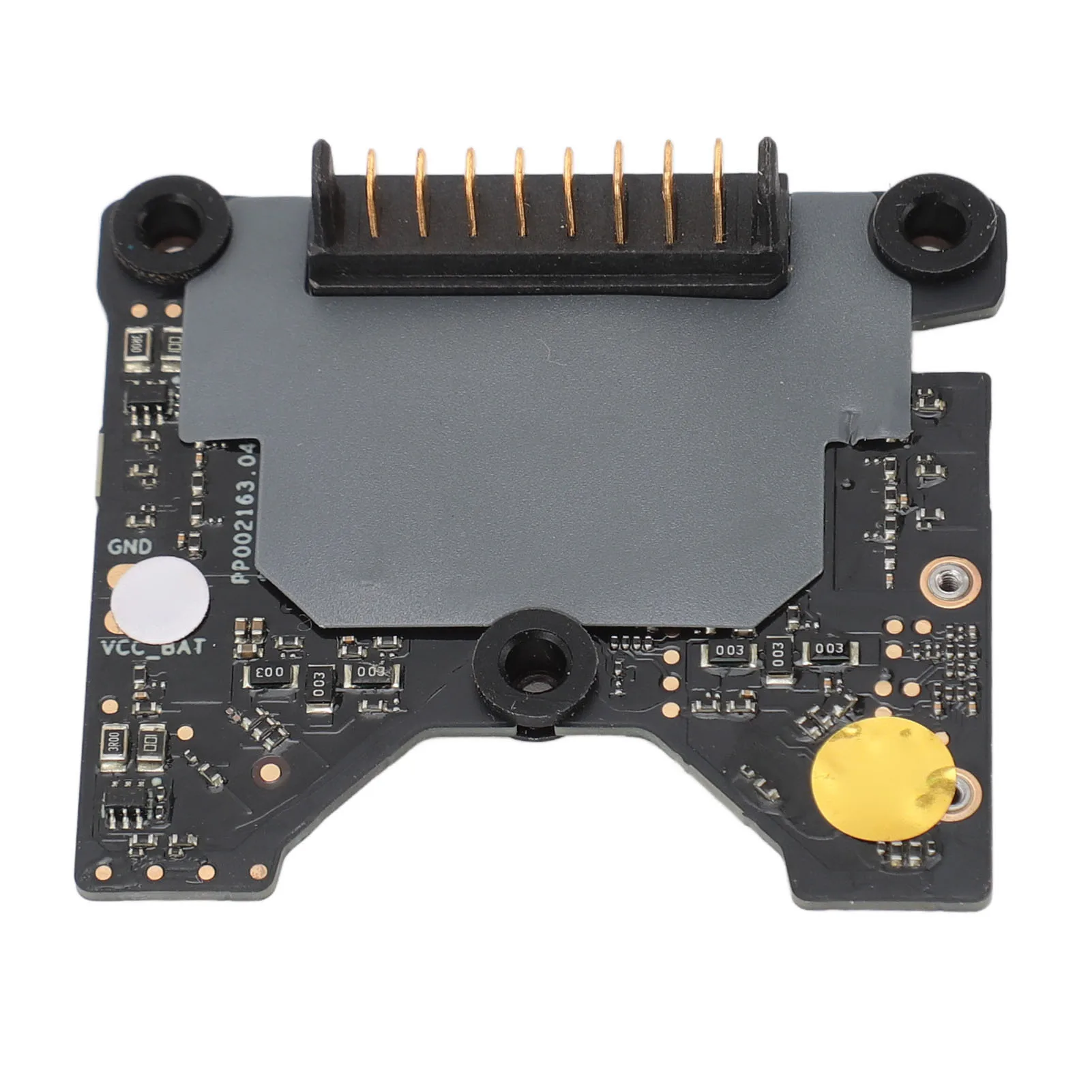 Face arrière de la carte de contrôle électrique pour drone Mavic 3 Pro, soudures et pistes visibles.