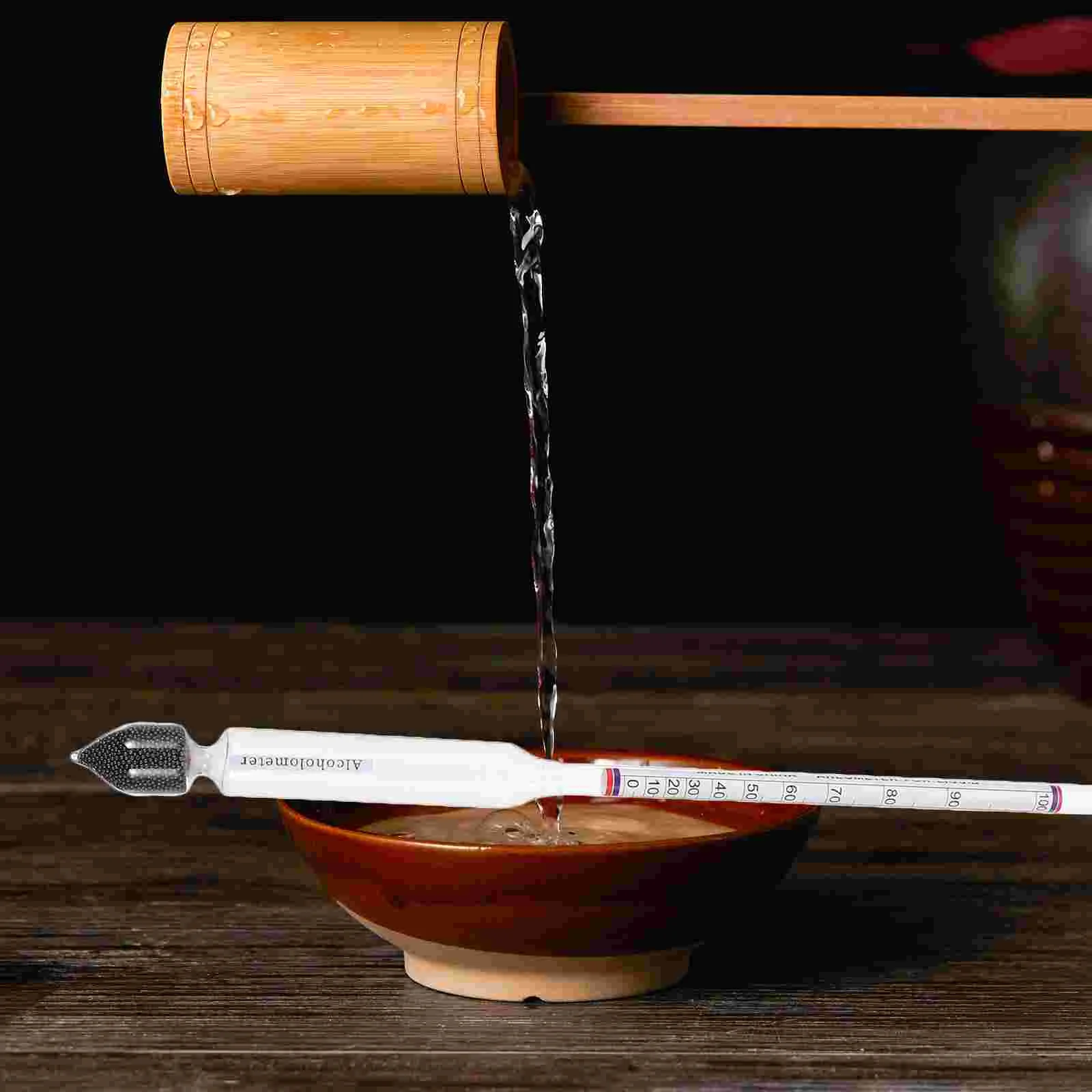 Alcohol tester Alcohol Meter Brewing Kit Glass Vinometer Kits Percentage Tester Wine Measuring Meter Alcohol Concentration