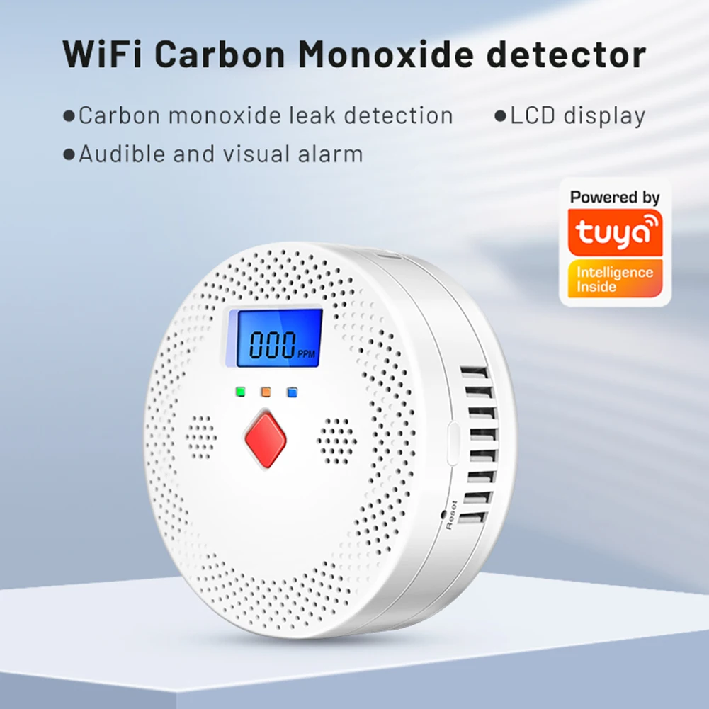 

Система пожарной сигнализации Tuya, Wi-Fi детектор дыма, для помещений